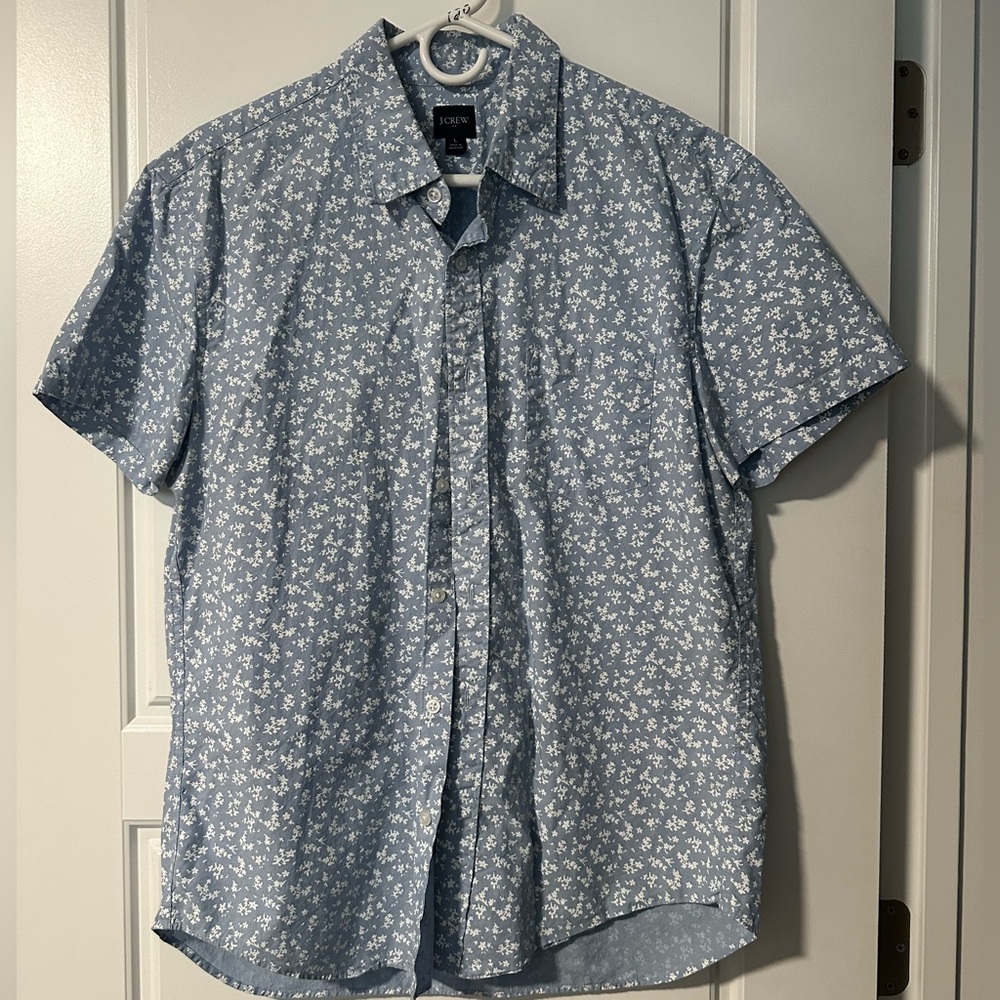 J. Crew Men’s Floral Button Up